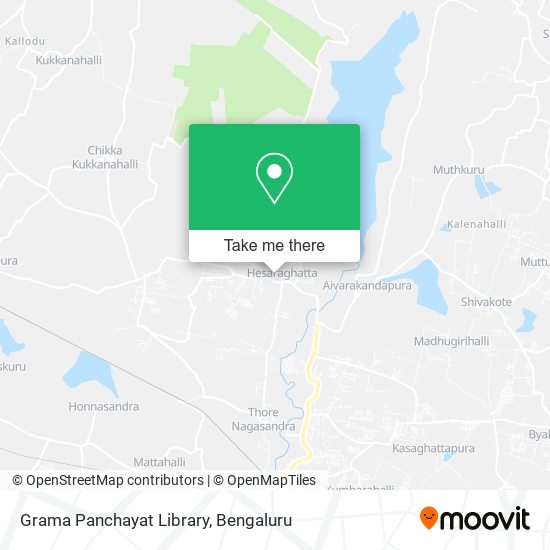 Grama Panchayat Library map