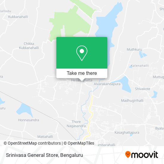 Srinivasa General Store map