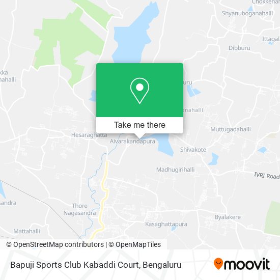 Bapuji Sports Club Kabaddi Court map