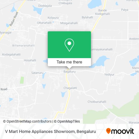 V Mart Home Appliances Showroom map