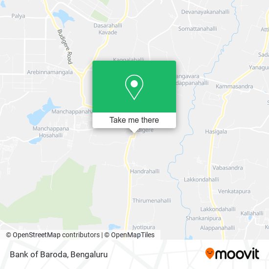 Bank of Baroda map