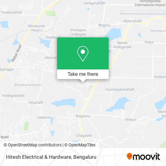 Hitesh Electrical & Hardware map