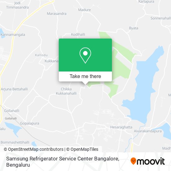 Samsung Refrigerator Service Center Bangalore map