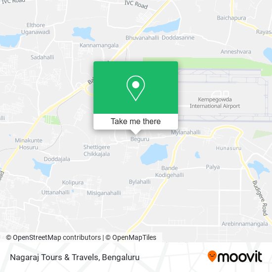 Nagaraj Tours & Travels map