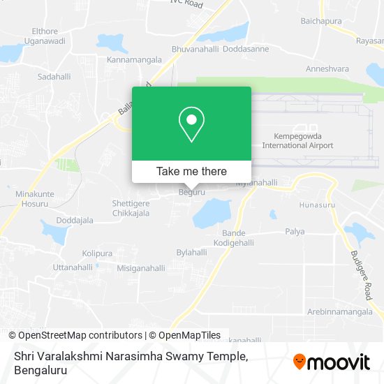 Shri Varalakshmi Narasimha Swamy Temple map