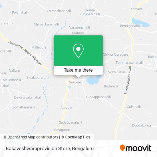 Basaveshwaraprovision Store map