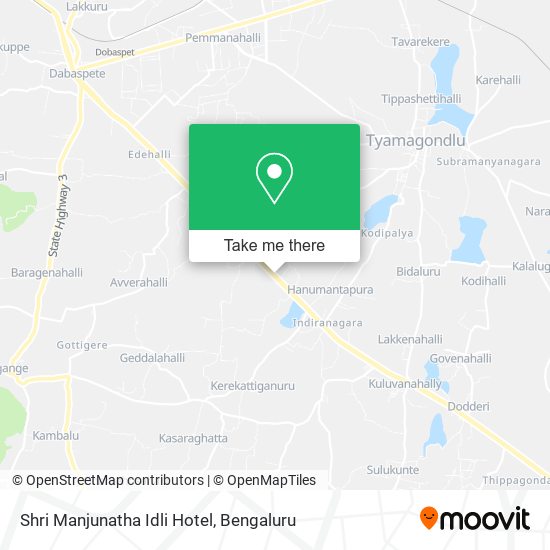 Shri Manjunatha Idli Hotel map