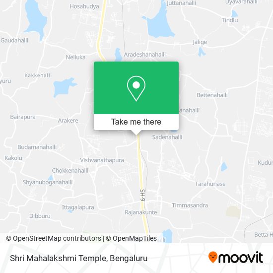 Shri Mahalakshmi Temple map
