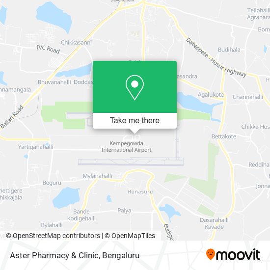 Aster Pharmacy & Clinic map
