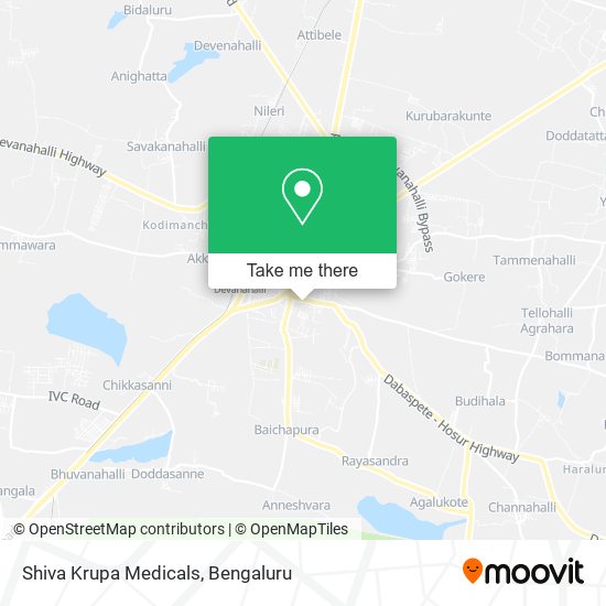 Shiva Krupa Medicals map