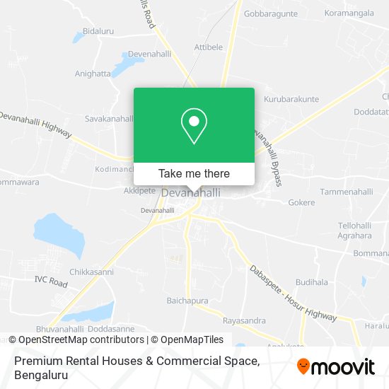 Premium Rental Houses & Commercial Space map