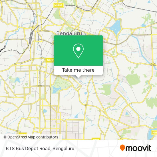 BTS Bus Depot Road map