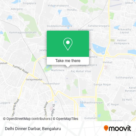 Delhi Dinner Darbar map