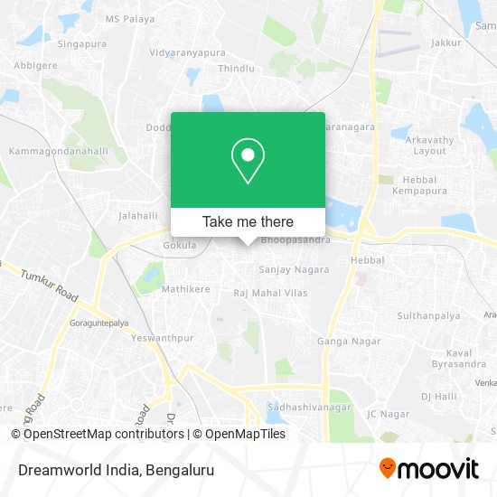 Dreamworld India map