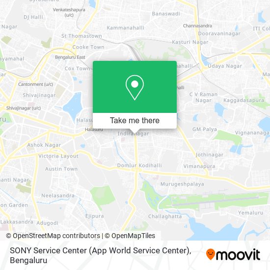 SONY Service Center (App World Service Center) map