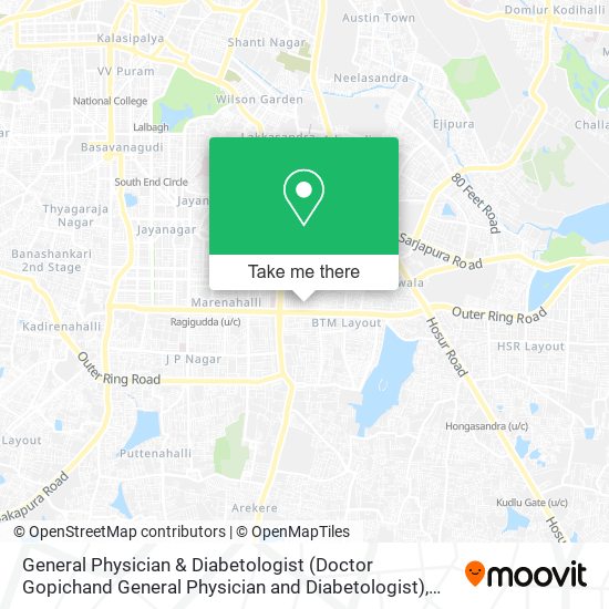 General Physician & Diabetologist (Doctor Gopichand General Physician and Diabetologist) map