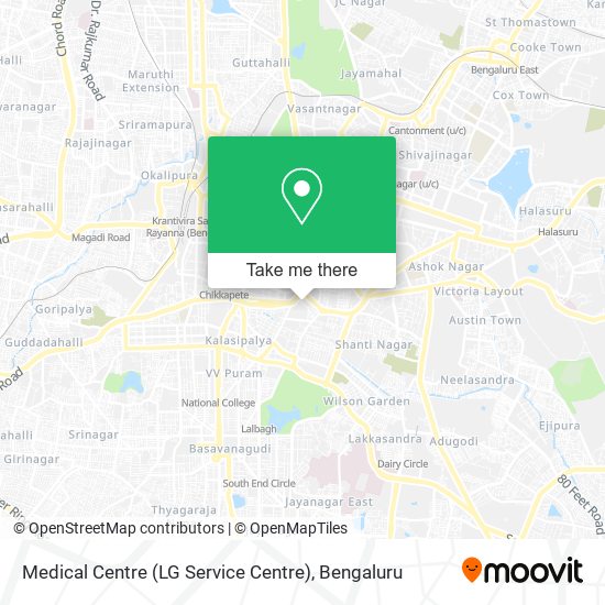 Medical Centre (LG Service Centre) map