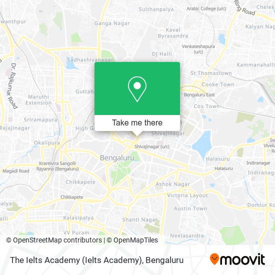 The Ielts Academy map