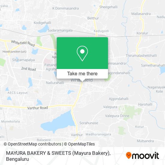 MAYURA BAKERY & SWEETS (Mayura Bakery) map
