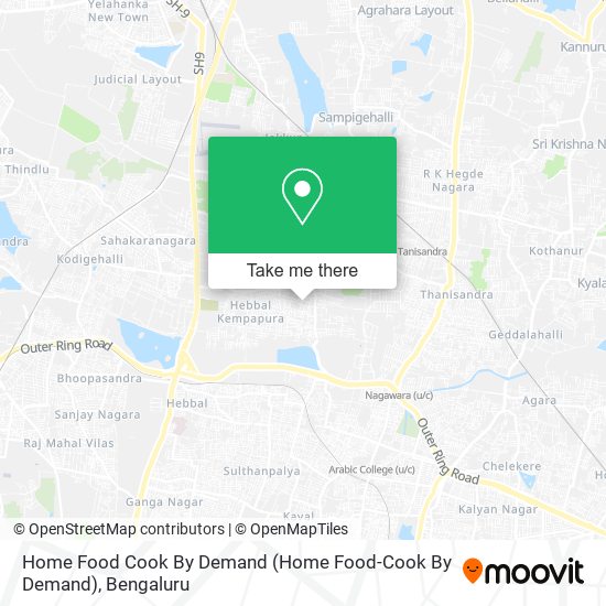 Home Food Cook By Demand map