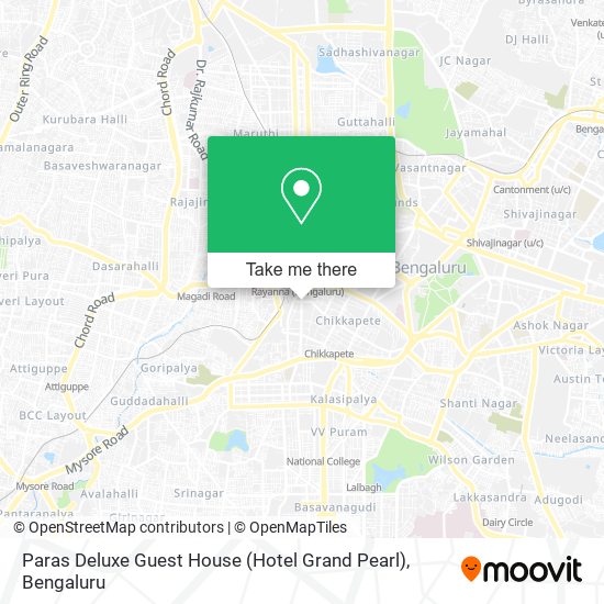 Paras Deluxe Guest House (Hotel Grand Pearl) map