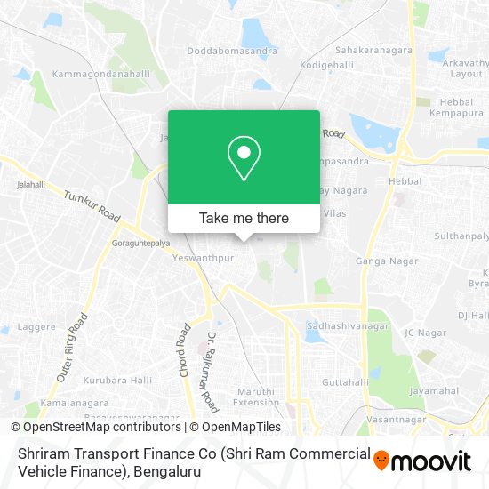 Shriram Transport Finance Co (Shri Ram Commercial Vehicle Finance) map