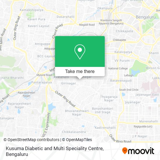 Kusuma Diabetic and Multi Speciality Centre map