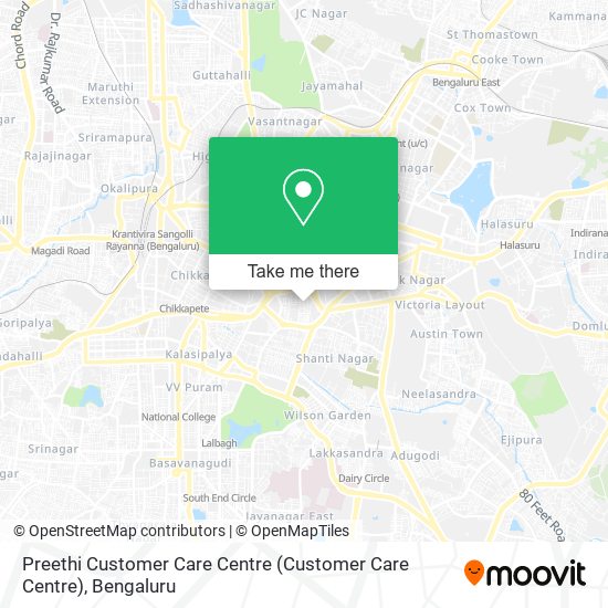 Preethi Customer Care Centre map