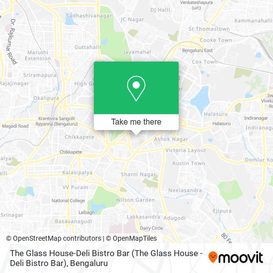 The Glass House-Deli Bistro Bar map