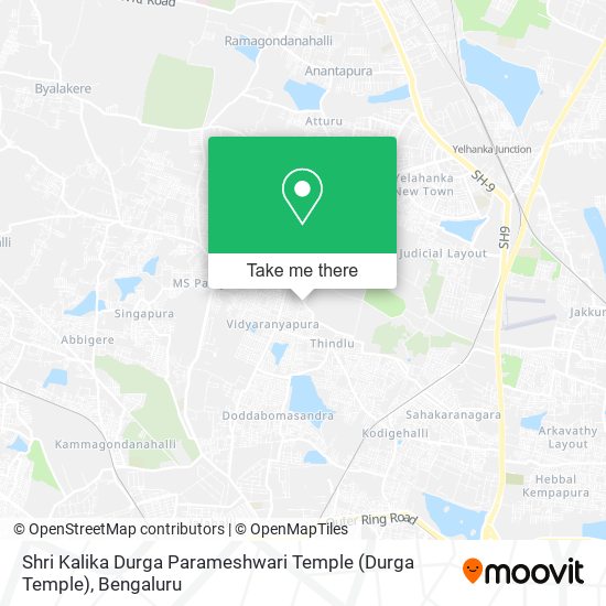 Shri Kalika Durga Parameshwari Temple (Durga Temple) map