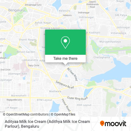 Adityaa Milk Ice Cream (Adithya Milk Ice Cream Parlour) map