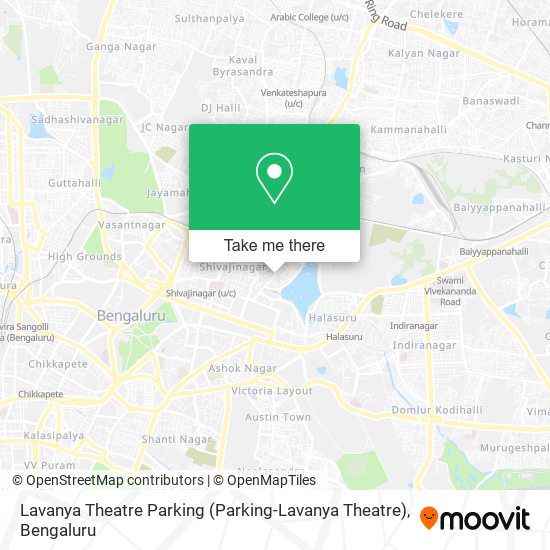 Lavanya Theatre Parking map