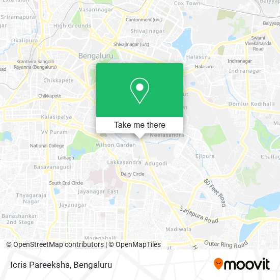 Icris Pareeksha map