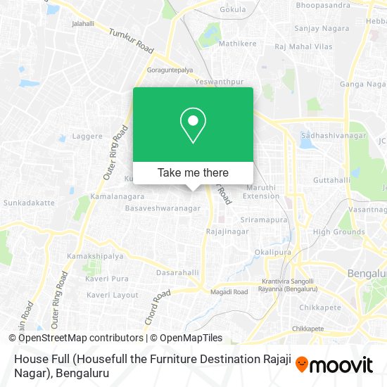 House Full (Housefull the Furniture Destination Rajaji Nagar) map