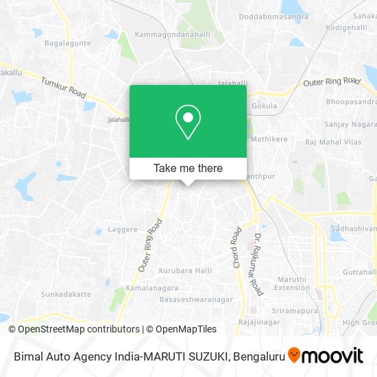 Bimal Auto Agency India-MARUTI SUZUKI map