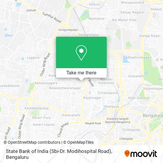 State Bank of India (Sbi-Dr. Modihospital Road) map