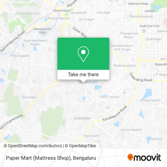 Paper Mart (Mattress Shop) map