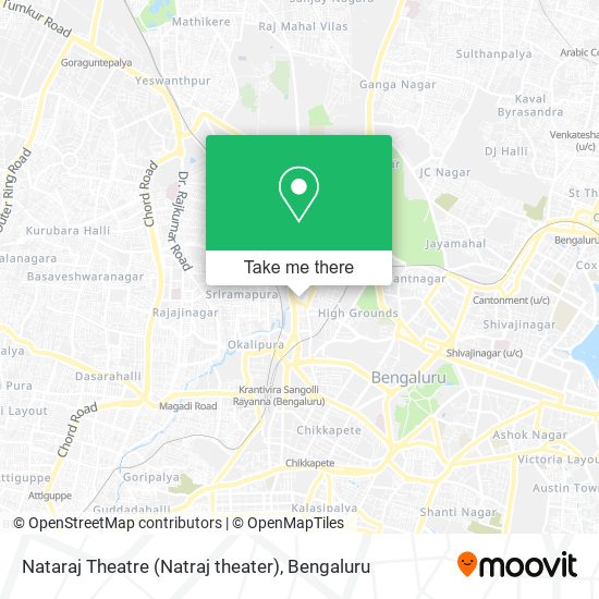 Nataraj Theatre (Natraj theater) map