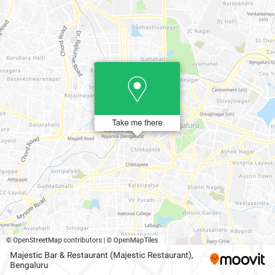 Majestic Bar & Restaurant (Majestic Restaurant) map