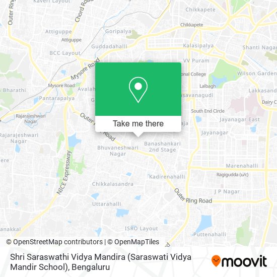 Shri Saraswathi Vidya Mandira (Saraswati Vidya Mandir School) map