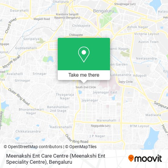Meenakshi Ent Care Centre map