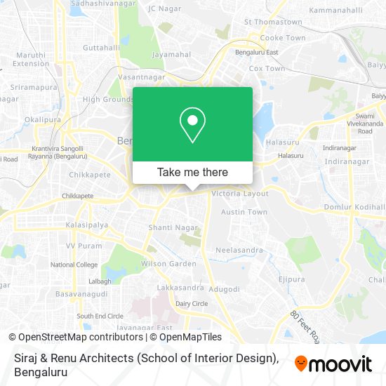 Siraj & Renu Architects (School of Interior Design) map