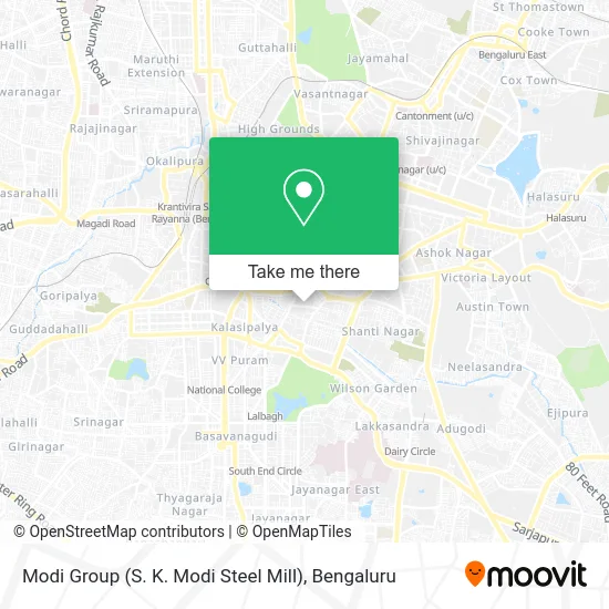 Modi Group (S. K. Modi Steel Mill) map