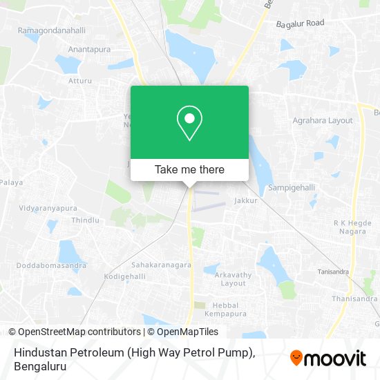 Hindustan Petroleum (High Way Petrol Pump) map