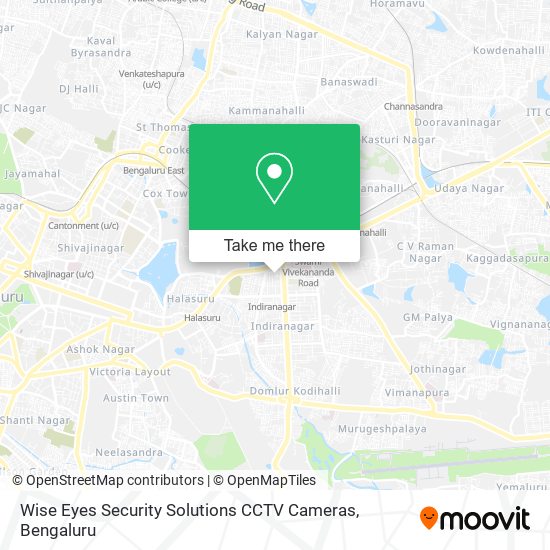 Wise Eyes Security Solutions CCTV Cameras map