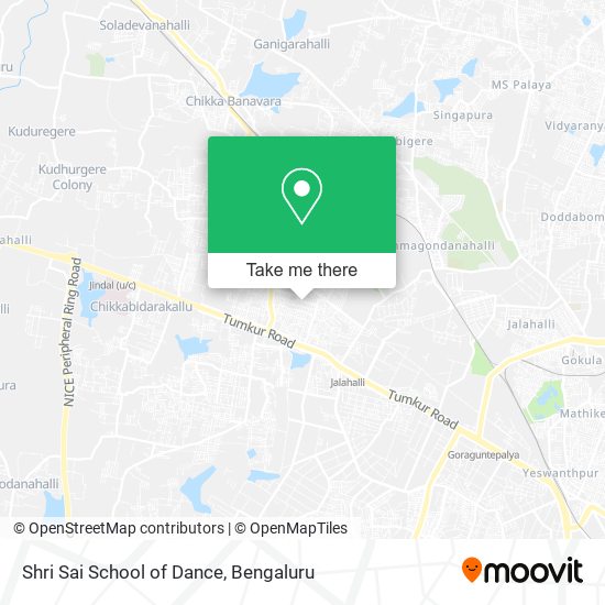 Shri Sai School of Dance map
