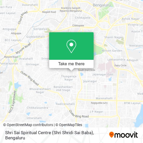 Shri Sai Spiritual Centre (Shri Shridi Sai Baba) map