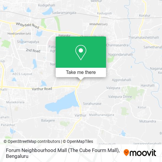 Forum Neighbourhood Mall (The Cube Fourm Mall) map