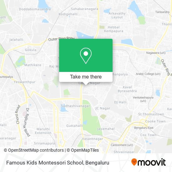 Famous Kids Montessori School map