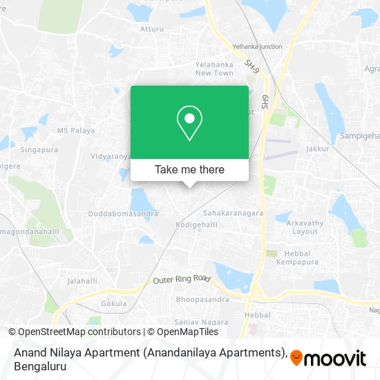 Anand Nilaya Apartment (Anandanilaya Apartments) map